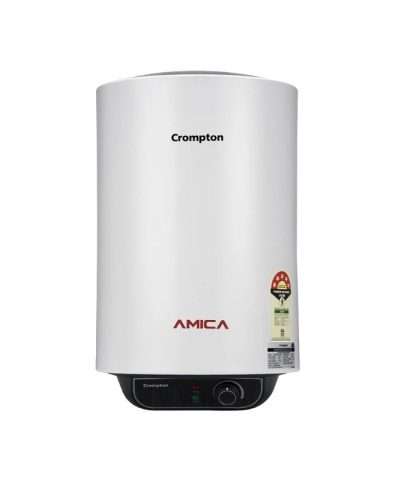 Crompton Amica 15-L 5 Star Rated Storage ( White )