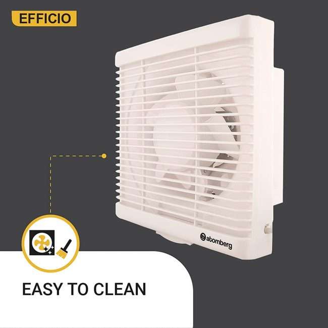 atomberg Efficio 150mm (sweep size) BLDC motor Energy Saving Exhaust Fan (White)