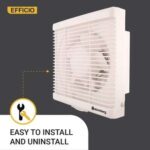 atomberg Efficio 150mm (sweep size) BLDC motor Energy Saving Exhaust Fan (White)