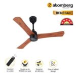 atomberg Renesa+ 900mm BLDC motor Energy Saving Fan with Remote Control (Oak Wood)
