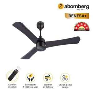 atomberg Renesa+ 900mm BLDC Motor 5 Star Rated Ceiling Fans