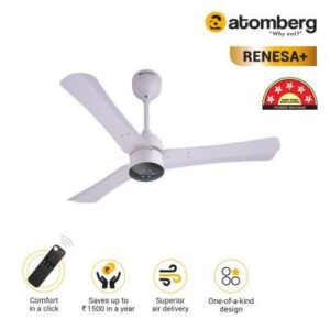 atomberg Renesa+ 900mm BLDC Motor 5 Star Rated Ceiling Fans