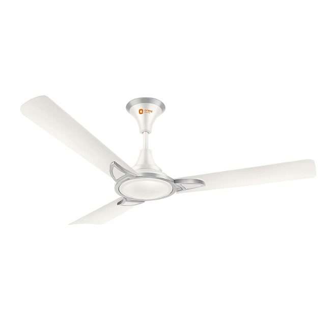 Orient Electric Kiara Shine 1200mm High Speed Ceiling Fan (Pearl Metallic White)