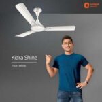 Orient Electric Kiara Shine 1200mm High Speed Ceiling Fan (Pearl Metallic White)