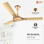 Orient Electric Kiara Shine 1200mm High Speed Ceiling Fan (Chocolate Gold)