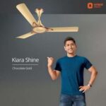 Orient Electric Kiara Shine 1200mm High Speed Ceiling Fan (Chocolate Gold)