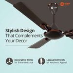 Orient Electric Gratia  1200 MM Ceiling Fan (Metallic Bronze/Copper)