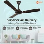 Orient Electric Gratia  1200 MM Ceiling Fan (Metallic Bronze/Copper)