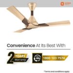Orient Electric Wendy 1200mm Ceiling Fan (Topaz Gold/Brown)