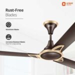Orient Electric Kiara Shine 1200mm High Speed Ceiling Fan (Hickory Brown)