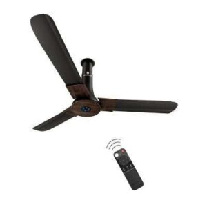 atomberg Studio+ 1200mm BLDC Motor 5 Star Rated Ceiling Fans for Home with Remote Control | Upto 65% Energy Saving High Speed Fan with LED Lights | 1+1 Year Warranty (Earth Brown)