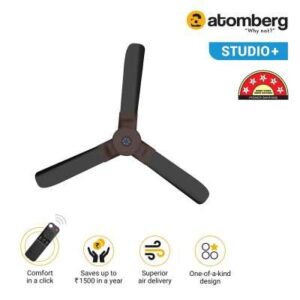 atomberg Studio+ 1200mm BLDC Motor 5 Star Rated Ceiling Fans