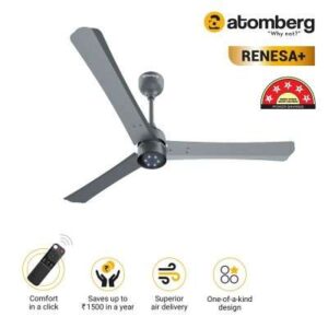 atomberg Renesa+ 1200mm BLDC Motor 5 Star Rated Ceiling Fans