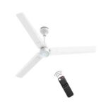 atomberg Renesa 1200mm BLDC Motor 5 Star Rated Ceiling Fans for Home with Remote Control | Upto 65% Energy Saving High Speed Fan with LED Lights | 2+1 Year Warranty (White)