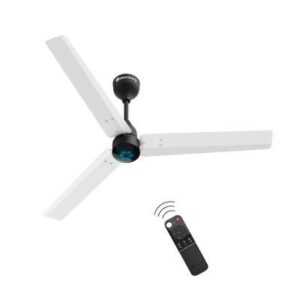 atomberg Renesa 1200mm BLDC Motor 5 Star Rated Ceiling Fans for Home with Remote Control | Upto 65% Energy Saving High Speed Fan with LED Lights | 2+1 Year Warranty (White and Black)