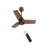 atomberg Renesa 600mm BLDC Motor 5 Star Rated Ceiling Fans for Home with Remote Control | Upto 65% Energy Saving High Speed Fan with LED Lights | 2+1 Year Warranty (Matte Brown)