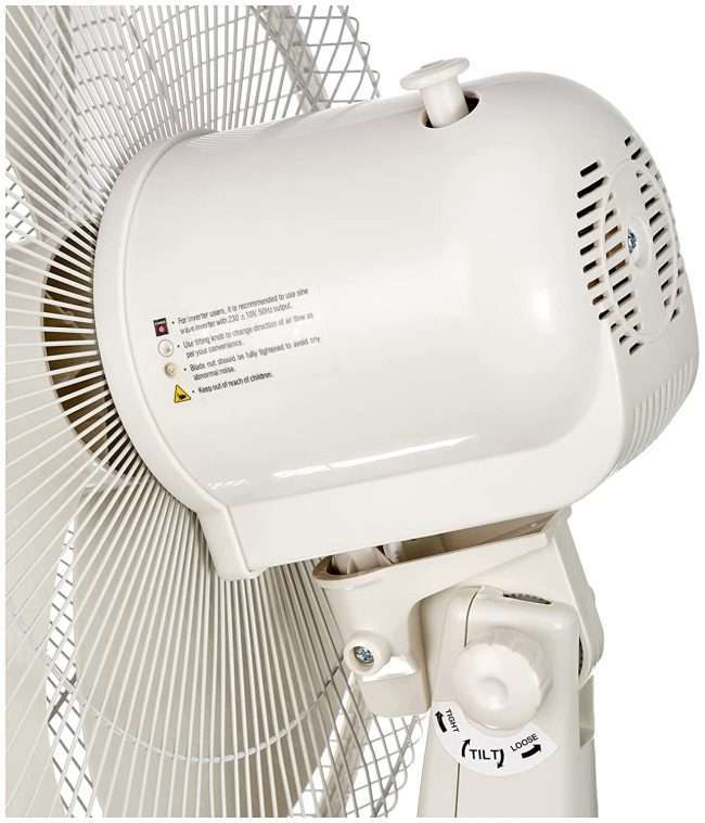 Havells Swing 400mm Pedestal Fan (White)