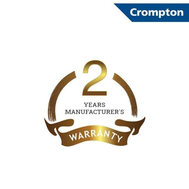 Crompton HighSpeed Torpedo 400-MM 125 Watts Table Fan (KD White)