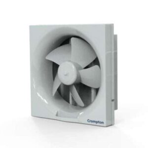 Crompton Brisk Air 200 mm (8 inch) Exhaust Fan for Kitchen, Bathroom and Office (White)