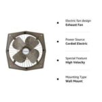 CROMPTON TRANSAIR REVERSIBLE 225 mm Exhaust Fan (Grey)