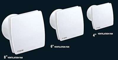 Rexton Fully Cover Front Panel Ventilation Exhaust Fan Pearl(W)-R21267 … (8 inches)