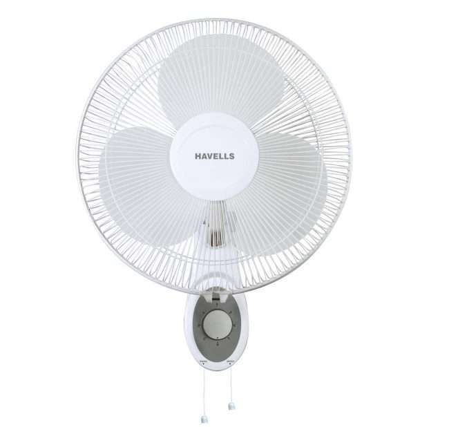 Havells Platina HS 400mm Wall Fan (White)