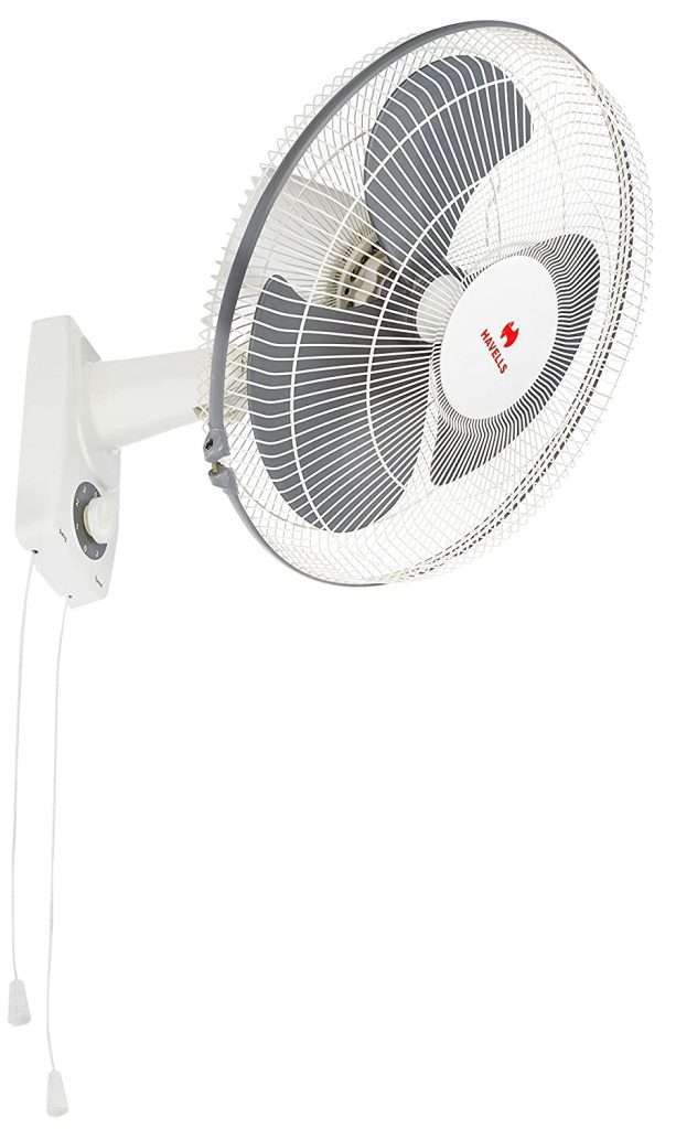 Havells Accelero High Speed 300mm Wall Fan (White Grey)
