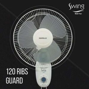 HAVELLS SWING WALL FAN 400MM (OFF WHITE)