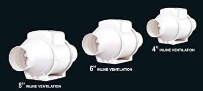 Rexton  GRAND INLINE  Ventilation Fan - 8  - R212AP7 - 8 (8 inches)
