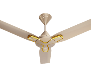 Orient Electric Jazz Art 1200mm BLDC Ceiling Fan 1 Star (Swing Art Topaz Gold)