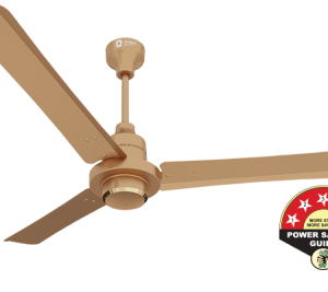 Orient Electric Ecotech Supreme 1200mm BLDC Energy Saving Ceiling Fan with Remote | 2 Year On-Site Warranty | 5 Star Rated (Topaz Gold)