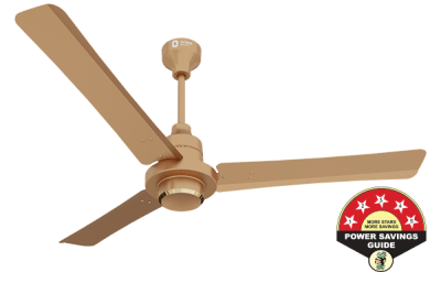 Orient Electric Ecotech Supreme 1200mm BLDC Energy Saving Ceiling Fan with Remote | 2 Year On-Site Warranty | 5 Star Rated (Topaz Gold)
