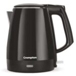 Crompton Activ Hot 1.5 Litres Cool Touch Electric Kettle (Black)