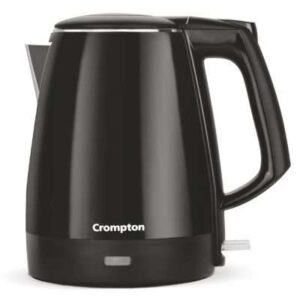 Crompton Activ Hot 1.5 Litres Cool Touch Electric Kettle (Black)