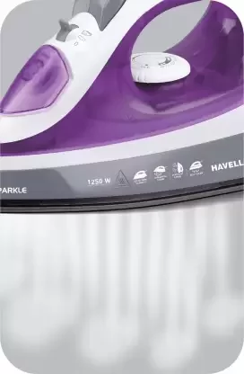 Havells Steam Iron Sparkle 1250w Steam Iron Purple