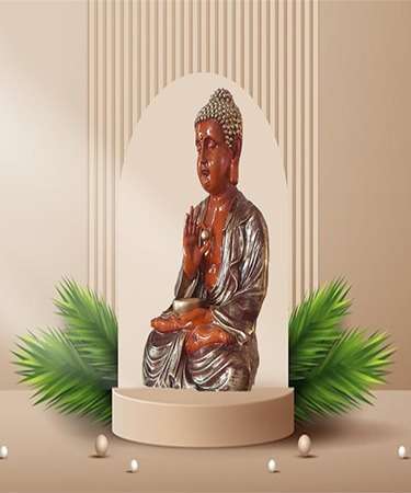 Buddha Idol - Home Decor Decoration Buddha Idol, Statue Showpiece Gift  Item