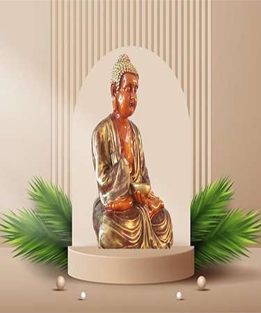 Buddha Idol - Home Decor Decoration Buddha Idol, Statue Showpiece Gift  Item