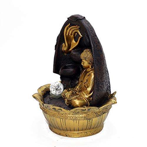 BUDDHA JI LOERD BUDDHA JI Cottage Handicraft Water Fountain ( BUDDH JI )  Statue Showpiece Home Decor Items