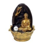 BUDDHA JI LOERD BUDDHA JI Cottage Handicraft Water Fountain ( BUDDH JI )  Statue Showpiece Home Decor Items