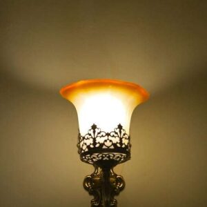 TRACKLITE (HALL LIGHT 7632/1 )Round Wall Light (Antique Golden)  ( WHIT BULB FREE FREE FREE )