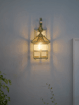 Tracklite Classy Square Copper Cage Decorative Wall Lamp for Living Room, Hallway, Dinning Area | Night Wall Light for Bedroom, Kitchen & Office (WITH  BULB FREE)