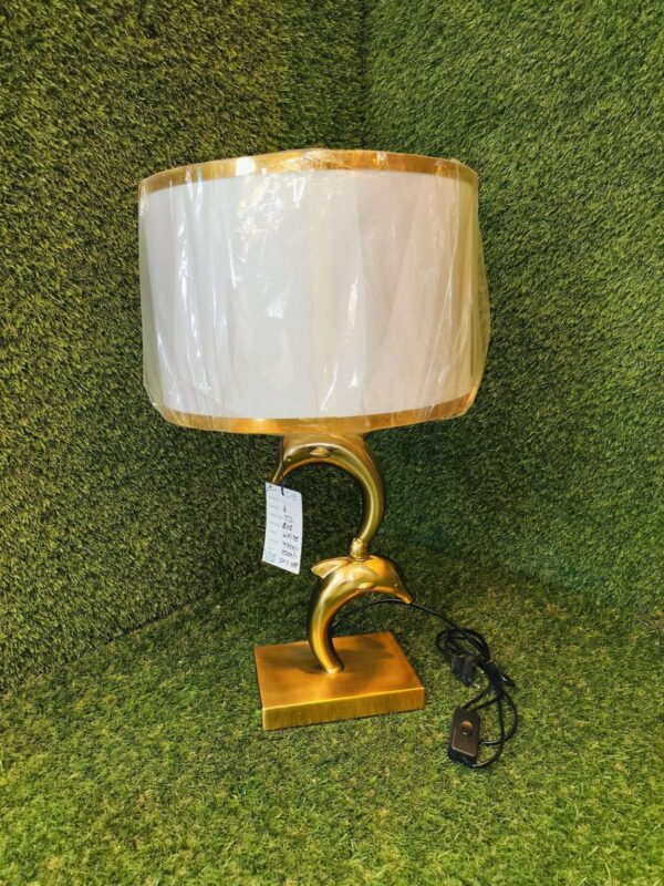 TRACKLITE LAMP Set of 1 Table Lamps with USB Ports, Modern Bedside Lamp with LED Night Light, Bedside Lamp for Bedroom, Nightstand Lamps for Living Room Office (Gold + WITHE )(1 Bulbs Include)   ( 21- inch L   __   13- inch W )