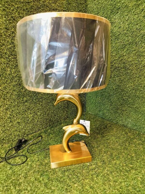 TRACKLITE LAMP Set of 1 Table Lamps with , Modern Bedside Lamp with LED Night Light, Bedside Lamp for Bedroom, Nightstand Lamps for Living Room Office (Gold + WITHE )(1 Bulbs Include)   ( 21- inch L   __   13- inch W )