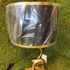 TRACKLITE LAMP Set of 1 Table Lamps with , Modern Bedside Lamp with LED Night Light, Bedside Lamp for Bedroom, Nightstand Lamps for Living Room Office (Gold + WITHE )(1 Bulbs Include)   ( 21- inch L   __   13- inch W )