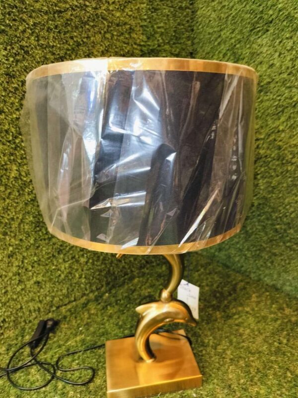 TRACKLITE LAMP Set of 1 Table Lamps with , Modern Bedside Lamp with LED Night Light, Bedside Lamp for Bedroom, Nightstand Lamps for Living Room Office (Gold + WITHE )(1 Bulbs Include)   ( 21- inch L   __   13- inch W )