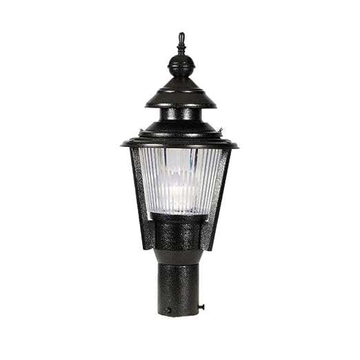TRACKLITE Relic Black Iron Gate Lights by Jainsons Lights - Js-072-Gl-Big - ( WITH 1 BULB FREE FREE ) ( 20- inch L   _   9- inch W )