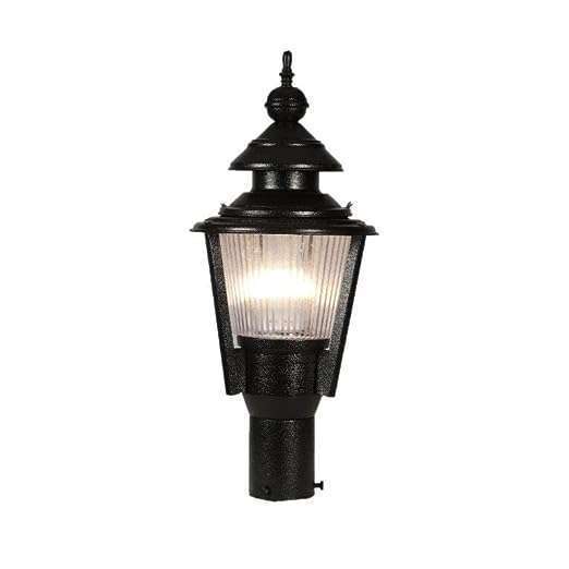 TRACKLITE Relic Black Iron Gate Lights by Jainsons Lights - Js-072-Gl-Big - ( WITH 1 BULB FREE FREE ) ( 20- inch L   _   9- inch W )
