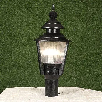 TRACKLITE Relic Black Iron Gate Lights by Jainsons Lights - Js-072-Gl-Big - ( WITH 1 BULB FREE FREE ) ( 20- inch L   _   9- inch W )