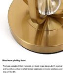 TRACKLITE TABLE LAMP  soft light Simple Bedside Lamp, Fabric Crystal Red LED Eye Protection Dimmable Night Table Lamp,for Family Bedroom Study Children Desk (Color : Red, ( WITH 1 BULB FREE )