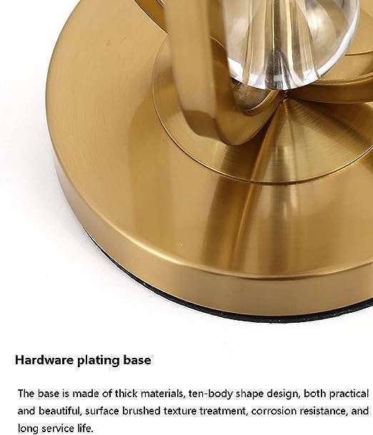 TRACKLITE TABLE LAMP  soft light Simple Bedside Lamp, Fabric Crystal Red LED Eye Protection Dimmable Night Table Lamp,for Family Bedroom Study Children Desk (Color : Red, ( WITH 1 BULB FREE )